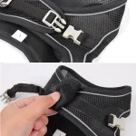 Puppy Harness Set Dog Accessories Adjustable Puppy and Cat Harness Vest French Bulldog Chihuahua Small Dog Collar Pet Leash Dogs 4