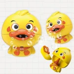 Bubble Duck Baby Bath Toy Funny Toddler Bath Bubble Maker Pool Swimming Bathtub Soap Machine Bathroom Toys for Children Kids 3