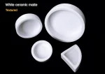 Reptile Water Food Bowl Worm Dish Ceramic Pet Bowls Anti-Escape Mini Reptile Mealworms Bowl for Lizard Bearded Dragon 3