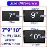 7/9/10 inch Universal Android 13 Car Radio 32G/64G Autoradio android 2 Din car radio GPS BT Central Multimedia Smart car systems 6