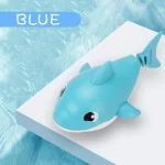 Clearance_1pc Summer hot new cartoon shark baby water play toy with wind up chain, outdoor beach toy, shower toy, bath toy_Conti 6