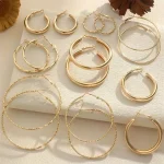 8 Pairs Women’s Minimalist Stud Earrings: Hypoallergenic Dainty Jewelry for Daily Wear & Gifting 2