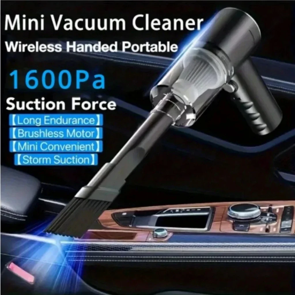 3 In 1 Integrated Suction And Blowing Vacuum Combination Vacuum Cleaner USB Charging Small Car Household Vacuum Cleaner 3 In 1 Integrated Suction And Blowing Vacuum Combination Vacuum Cleaner USB Charging Small Car Household Vacuum Cleaner