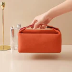 1PCS New Luxury Cosmetic Bag Waterproof Canvas Makeup Pouch Fashion Women Makeup Organizer Toiletry Bag Travel Storage Bag 4