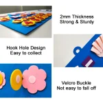 Toddler Montessori Toys Felt Finger Numbers Math Toy Children Counting Early Education Learning Game For Kids Intelligence 3