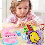 1000pcs/pack 5MM Fuse Beads REFILL PACK DIY Handmade Accessories for Kids DIY Intelligence Educational Toys Craft Puzzles 3