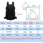 Double Shoulder Breathable Portable Travel Pet Dog Carrier Backpack Mesh Carrier Front Bag for Small Dog Cats Outdoor 2