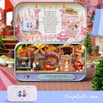 DIY Wood DollHouses Handmade Funny Box Theatre Miniature Box Cute Doll Houses Assemble Kits Gift Wooden Toys For Girls 4