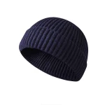 Winter Knittted Cap  Solid Color Hip Hop Cap Unisex Skullies & Beanies 3