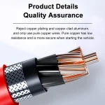 1000A Jump Starter Power Bank Battery Portable Charger 12V Wireless Charging LCD Screen PowerBank12V Car Starting Device Booster 5