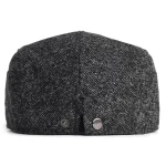 Autumn Winter Thick Warm Newsboy Caps Men Women Soft Beret Hat Casual Fashion Detective Hats Retro Driver Flat Caps 5