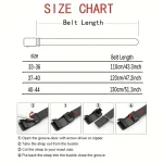 High-quality Men's Automatic Buckle PU Belt New Simple Men's Business Casual Belt Fashionable Men's Birthday Gifts 2