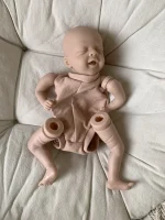 NPK 11inch Reborn Doll kit Salia with Signature Unfinished Doll Parts with Body 5