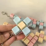 Decompression 9 Keyboard Key Toy For Adults Antistress Toys Boys Girls Anti Stress Finger Keyboard Games Keychain ﻿ 6