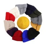 Winter Warm Beanies Casual Short Thread Hip Hop Hat Adult Men  Female Wool Knitted Skull Cap Elastic  Unisex 2