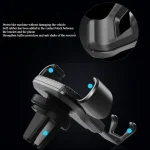 Universal Gravity Auto Phone Holder Car Air Vent Clip Mount Mobile Phone Holder Cell Phone Stand GPS Support For iPhone Samsung 3