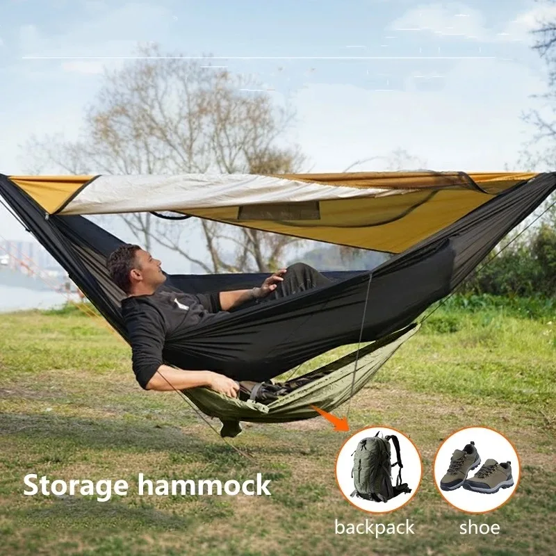 2025 new Outdoor Storage Small Hammocks For Portable Camping Travel Garden Nature Hike Clothes Shoes Equipment Small Hammock 2025 new Outdoor Storage Small Hammocks For Portable Camping Travel Garden Nature Hike Clothes Shoes Equipment Small Hammock