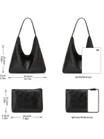 New Tote bag 100 hand bill of lading shoulder women's bag retro simple large bag Tote bag 5