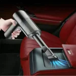 1pc Wireless Vacuum Cleaner Dual Use for Home and Car 120W High Power Powerful Vacuum Cleaner Black 2