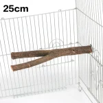 1pcs 15/20/30cm Birds Accessories Bird Cage Sticks Wooden Stuff Stand Tree Branch Perches Asesorips Para Aves Vogel Stokjes 4