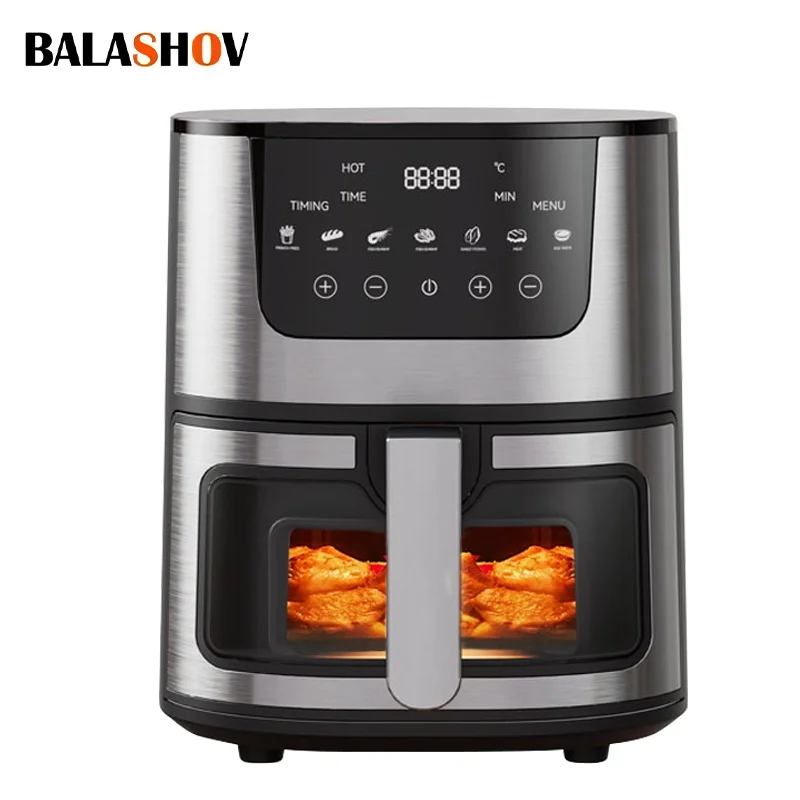 1250W Oil Free Air Fryer Oven LED Touch Panel Air Fryer Air Fryer Toaster Oven Combo with Presets Roast, Bake, Broil and Air Fry 1250W Oil Free Air Fryer Oven LED Touch Panel Air Fryer Air Fryer Toaster Oven Combo with Presets Roast, Bake, Broil and Air Fry