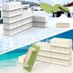 Children Beach Toys Shovel Sandbox Castle Building Sand Brick Walls Molds Tools Summer Outdoor Games Kids Play Water Sands Toys 3