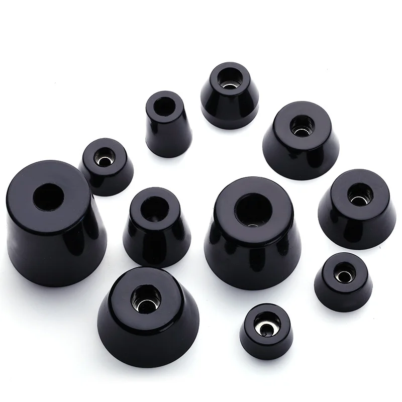 8pcs Foot Pad Full Rubber Tips Table Box Speaker Furniture Leg Shock Stand Absorber Non-slip With Gasket 8pcs Foot Pad Full Rubber Tips Table Box Speaker Furniture Leg Shock Stand Absorber Non-slip With Gasket
