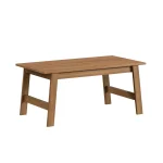 Wood Rectangle Coffee Table, Walnut Finish 3