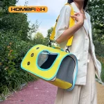 Portable Pet Carrier Bag for Small Dogs Cats Outdoor Foldable Cat Bag Breathable Cat Shoulder Bag Kitten Carrying Bag 4
