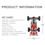 WLtoys 144001 Racing RC Car,1:14 Scale High Speed Remote Control Car, 60Km/h, Suitable for Outdoors and gift 6