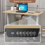 Height Adjustable Desk Motion Electric Sit Stand Up Down Computer Table Modern Lift Motorized Gaming Desktop Home Office Desks 2