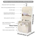 High Quality Travel Makeup Bag Waterproof Toiletries Organizer  Women Neceser Bathroom Hook Wash Pouch Hook Makeup Storage Bag 3