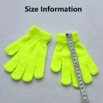 For 6-10 Years Old Kids Boys Girls Winter Cold and Warm Gloves Children Gloves 6