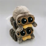 Stuffed Soft Animals Plushies Spider Toy Black Little Lucas Simulated Pillow Doll Anime Game Room Pillow Decora Kid Gift 3