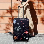 Suitable for 18-32 Inch Luggage Cover Elastic Fabric Luggage Protection Cover Luggage Dust Cover and More 6