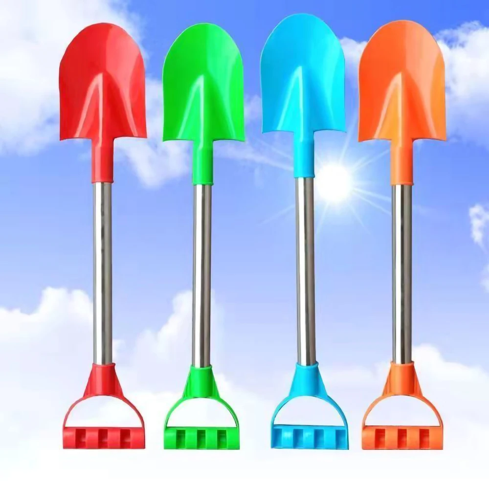Children Beach Shovel 56cm Stainless Steel Pointed Shovel Toy Sand Snow Thickened Play House Beach Shovel Outdoor Toys Kids Gift Children Beach Shovel 56cm Stainless Steel Pointed Shovel Toy Sand Snow Thickened Play House Beach Shovel Outdoor Toys Kids Gift