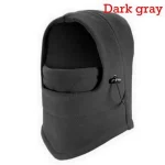 New Fashion Warm Cap Winter Men Women Hats Waterproof Thermal Fleece Balaclava Hat Hooded Neck Warmer Hiking Scarves Hats 6