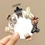5/10/20/30pcs Beige Mixed Pack Small Clips, Cute Girl Accessories - Perfect for Daily Use, Special Occasions, or Travel Gifts 5