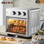 Smart air fryer oven 26L 13L Large Capacity Electric Air Fryers Visible Window Household Kitchen Deep Fryer without Oil EU 220V