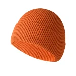 Integrated Seamless knitted Hat Winter Fabric Hat For Adult Unisex Skullies & Beanies 3