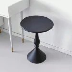 Nordic Style Coffee Table Moving Side Table Sofa End Table Luxurious Elegant Small Round Table for Home Simple Nightstand 4