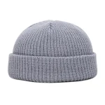 Winter Warm Beanies Casual Short Thread Hip Hop Hat Adult Men  Female Wool Knitted Skull Cap Elastic  Unisex 5