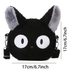HOMEFISH Japanese Style Bag Women Cartoon Plush Shoulder Bag for Women New Crossbody Bag Small Phone&Purse Bag Bolsa Feminina 5