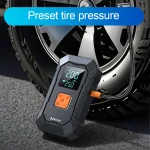 LEIBOO Car Jump Starter Air Pump Power Bank Lighting Portable Air Compressor 4 In 1 Cars Battery Starters Auto Tyre Inflator 3