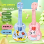 Mini Guitar Instrument Can Play Music Simulation Toy Ukulele Kids Guitar Toy Girl Boy Beginners Birthday Gift 3