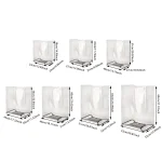 1PC PVC Luggage Cover Transparent For Travel Protective Luggage Case With Handle Dustproof Waterproof Practical Design 2