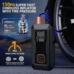 YINGBOOST Car Jump Starter with Air Pump Peak 4000A Auto Battery Booster &150PSI Tire Inflator Jump Starter with Air Compressor 3