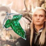 StarryGem Wholesale Enamel Leaf Brooches for Women Classic Elf Queen Green Leaves Pins Office Party Friend Gifts Accessories 2