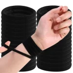 200PCS/Set Women Girls Basic Hair Bands Simple Solid Colors Elastic Headband Hair Ropes Ties Hair Accessories Ponytail Holder 2