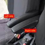 Vtear Truck Universal Armrest Seat Adjustable Car Center Console Arm Rest Box Interior Accessories Leather Car-Styling Parts 4